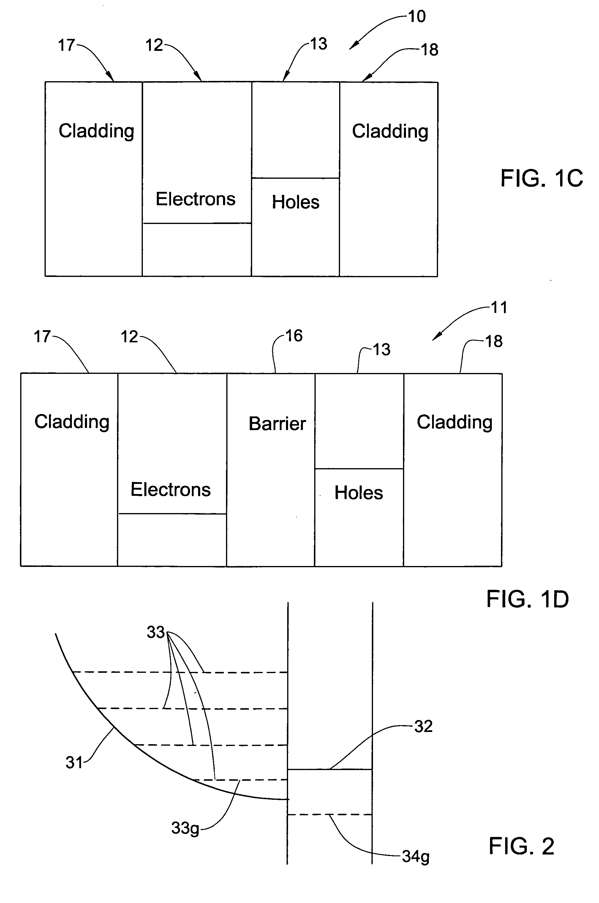 Terahertz radiating device based on semiconductor coupled quantum wells