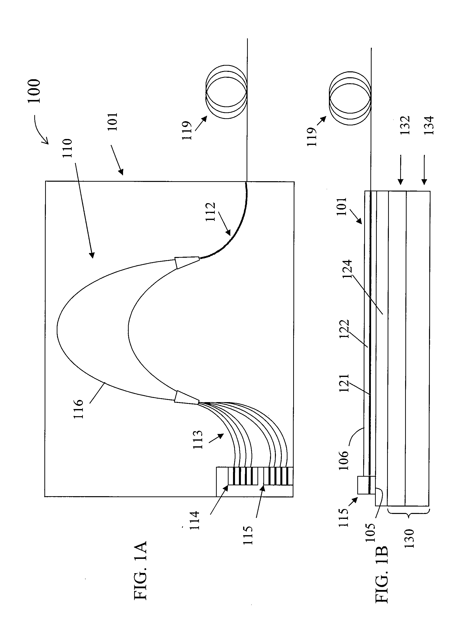 Method and system for integrated dwdm transmitters