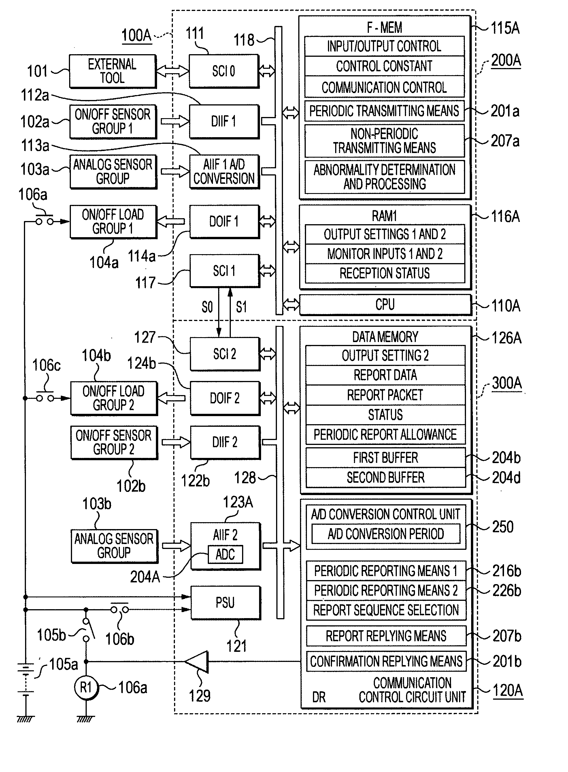 On-vehicle electronic control device