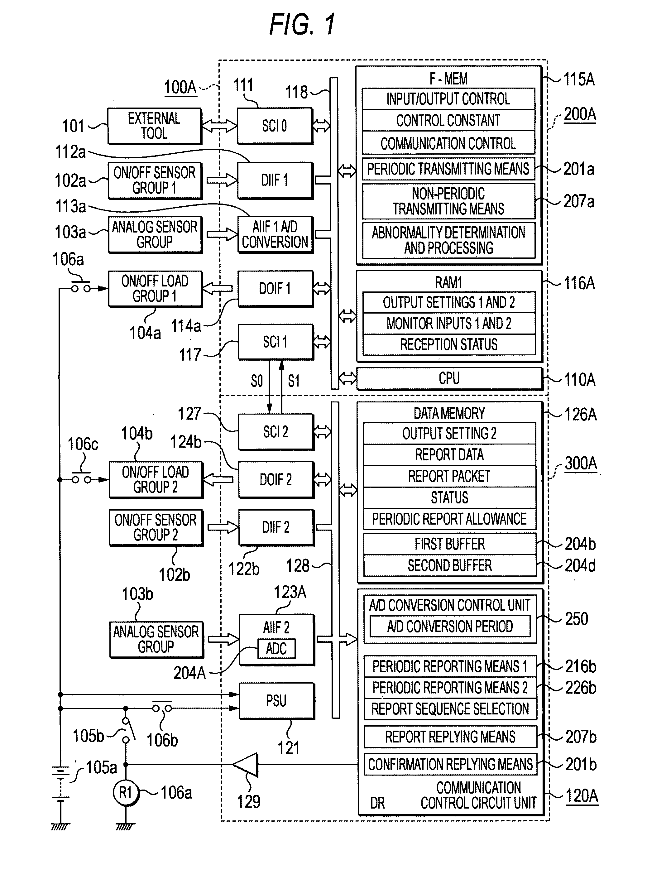 On-vehicle electronic control device