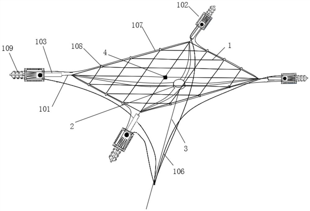 Space conformal capture device