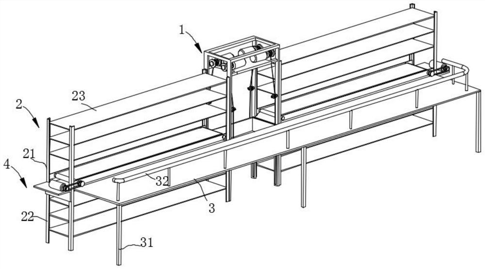 Goods shelf facilitating goods taking