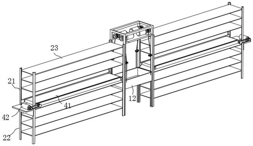 Goods shelf facilitating goods taking