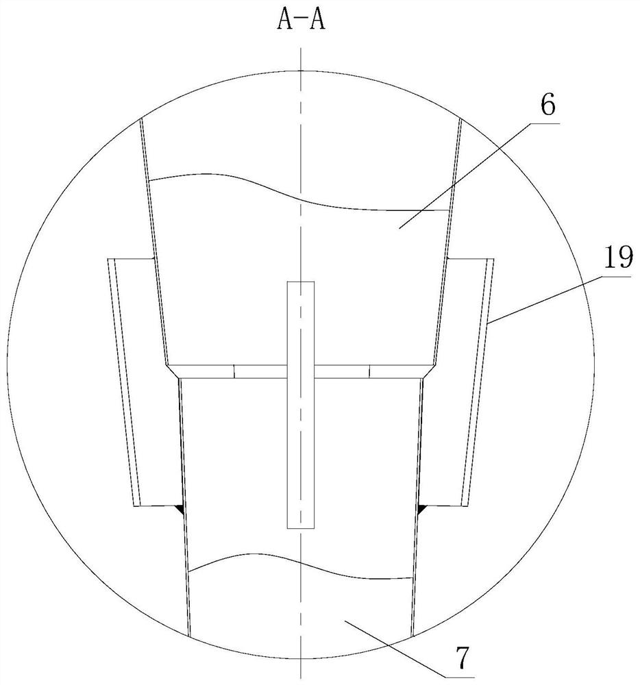 Large ship rudderstock assembly dismounting tool and dismounting method thereof