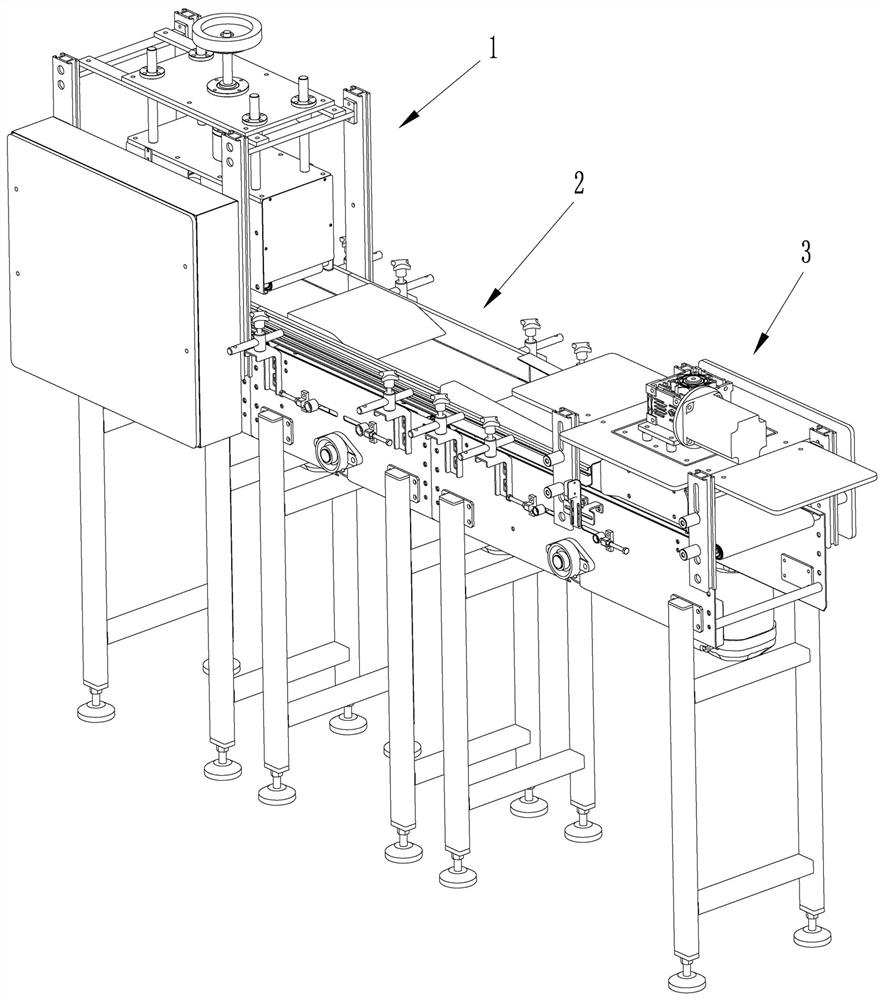 A pressing and reversing equipment for soft bag packaging