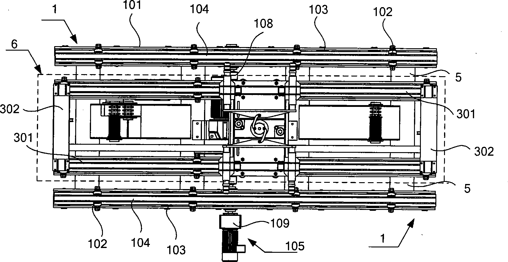 Fork mechanism of stacker