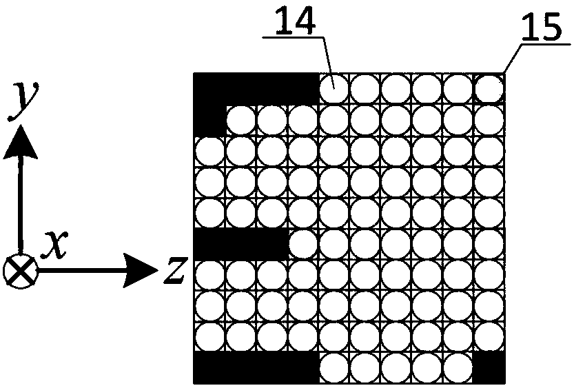 Compact micro-snapshot channel-modulated full-polarization spectral imaging detection device and method