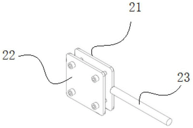 Mechanical loading device suitable for multi-environment and vacuum testing device