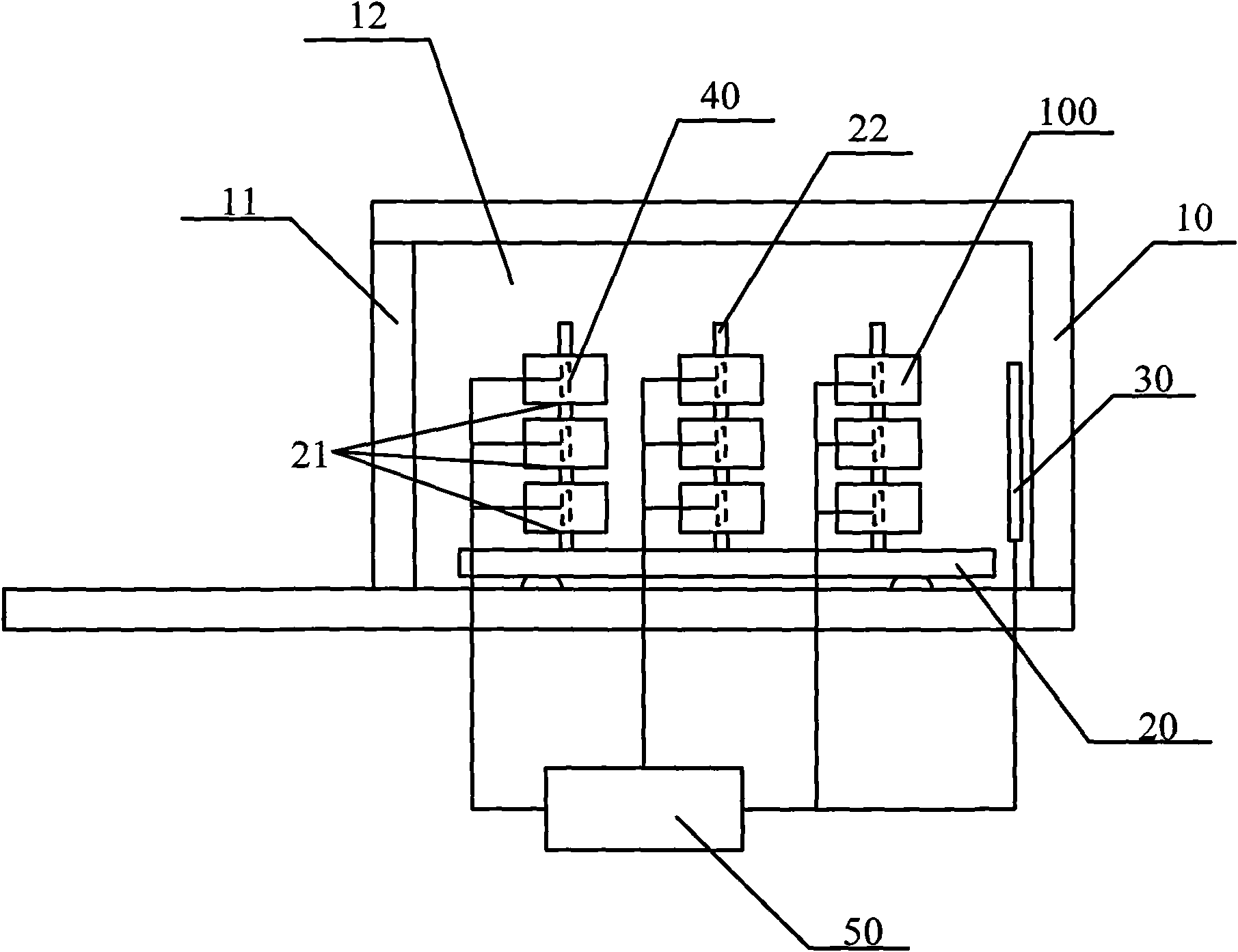 Heat treatment method and device of amorphous alloy cores
