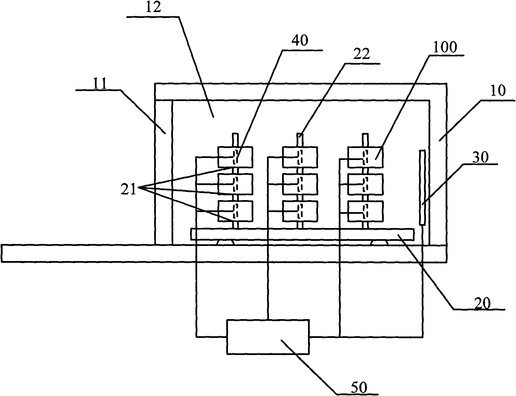Heat treatment method and device of amorphous alloy cores