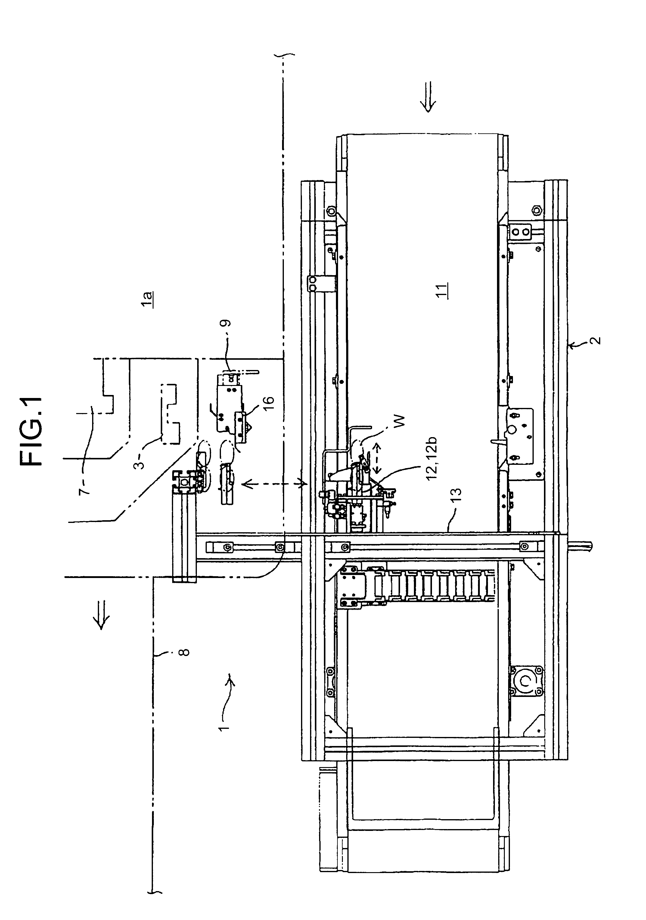 Grafted seedling producing device