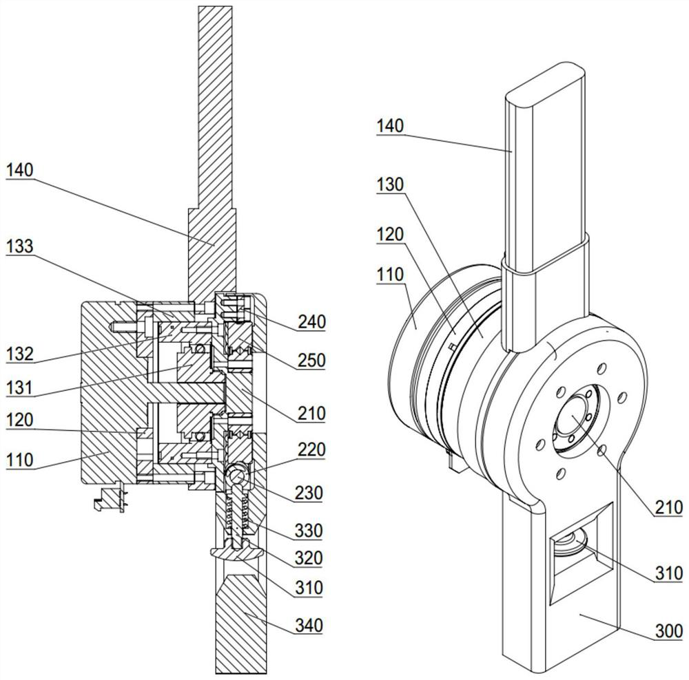 Rigidity-variable robot flexible joint