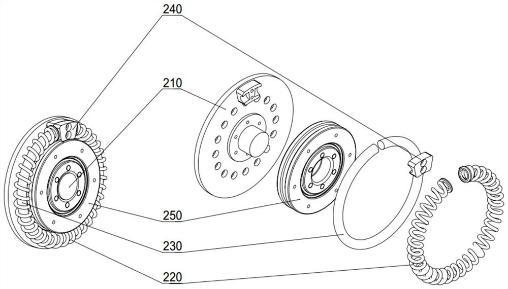 Rigidity-variable robot flexible joint