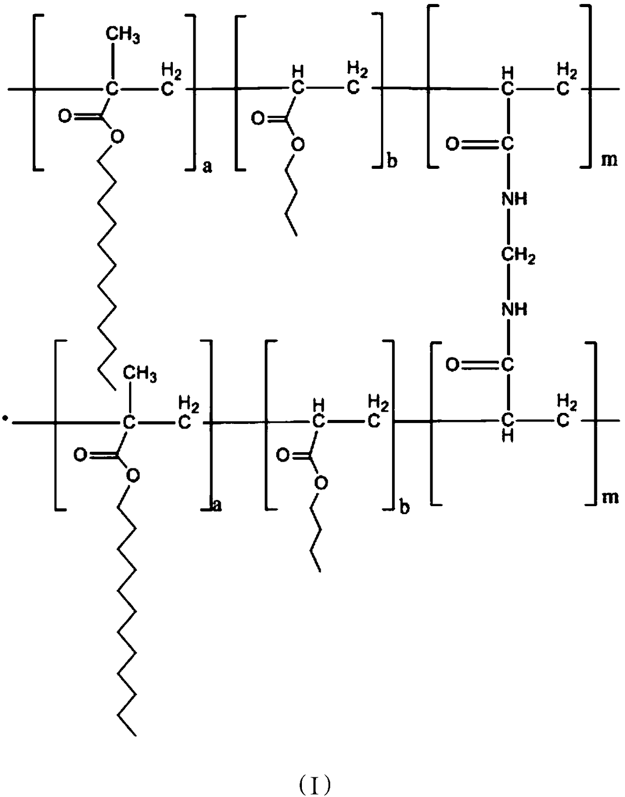 A kind of oil-absorbing resin material and preparation method thereof