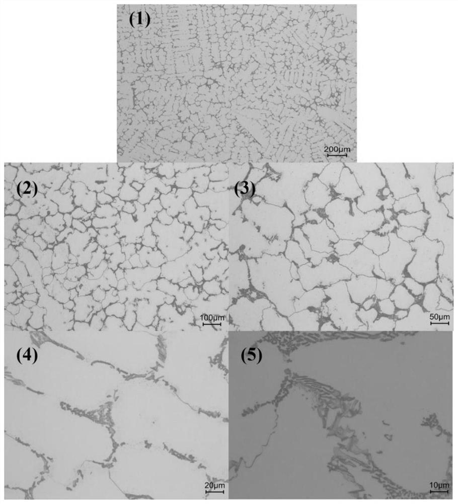 Electrolytic corrosion method for K640 high-temperature alloy