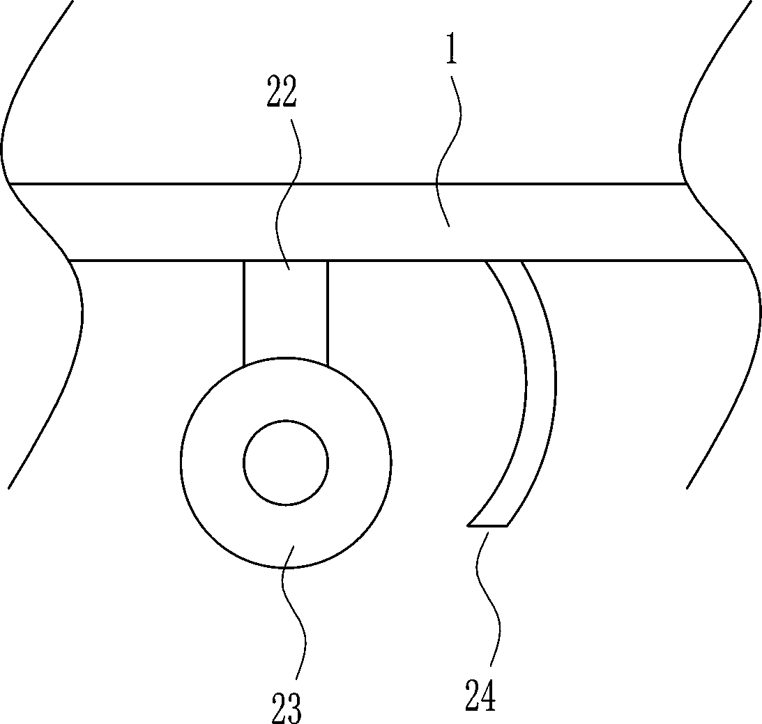 Fertilizer loosening device for garden