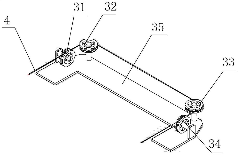 Unpowered transmission device