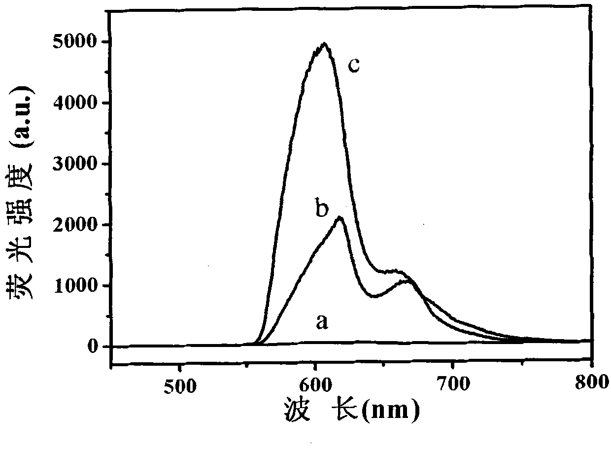 Method for preparing fluorescence detection membrane containing dual-bandgap photonic crystals for fluorescence detection of explosives