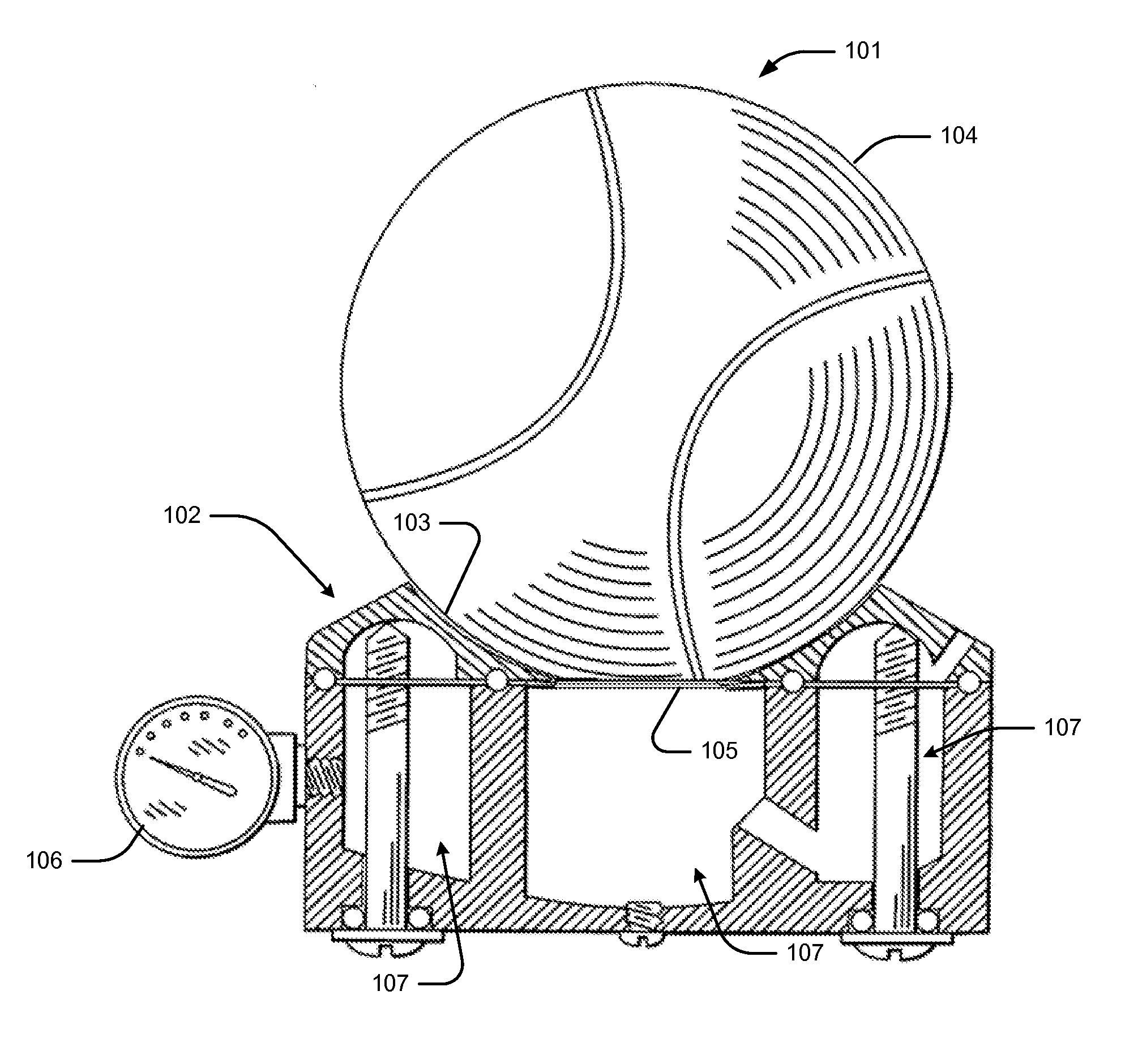 Pressure Measurement Device and Method