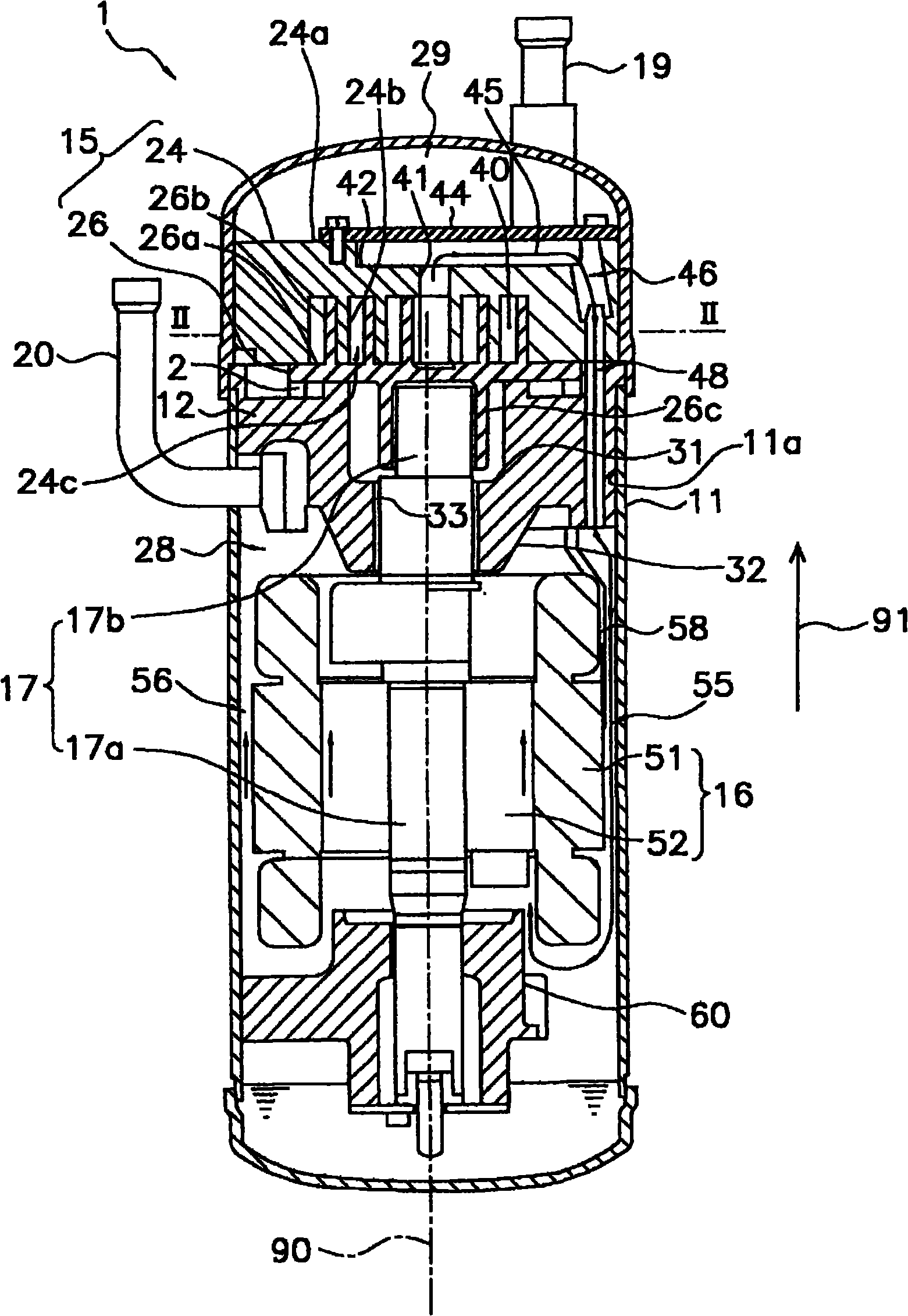 Compression mechanism and scroll compressor
