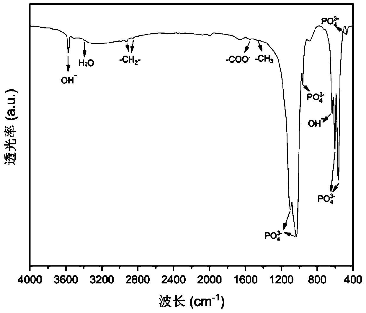 Hydroxyapatite nano-column self-assembled microsphere and preparation method thereof