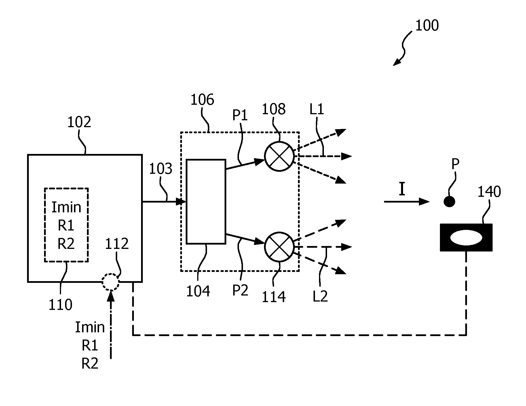 Lighting system and a method of controlling a lighting system