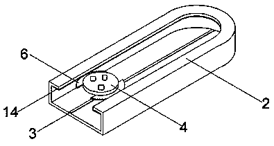 A slidable and rotatable plug-in device