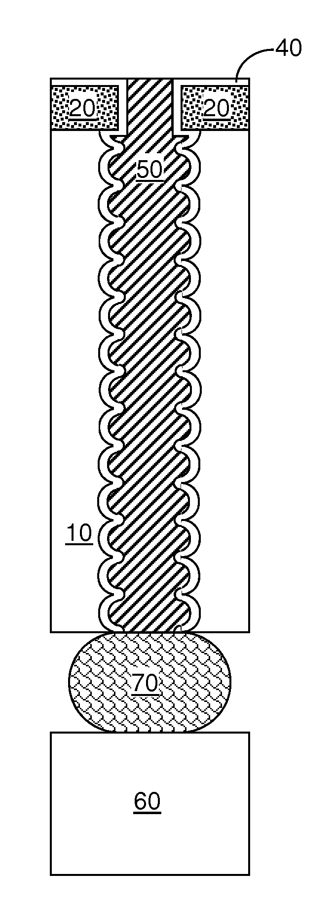 High aspect ratio and reduced undercut trench etch process for a semiconductor substrate