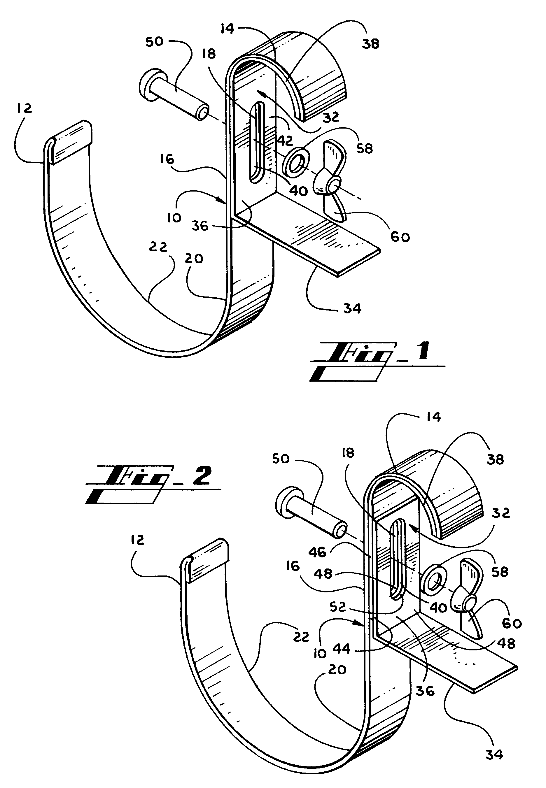 Clamping device for stainless steel sinks