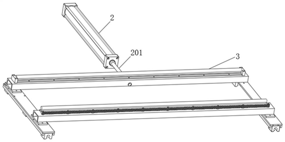 Transferring and stacking equipment for bagged flour production and using method thereof