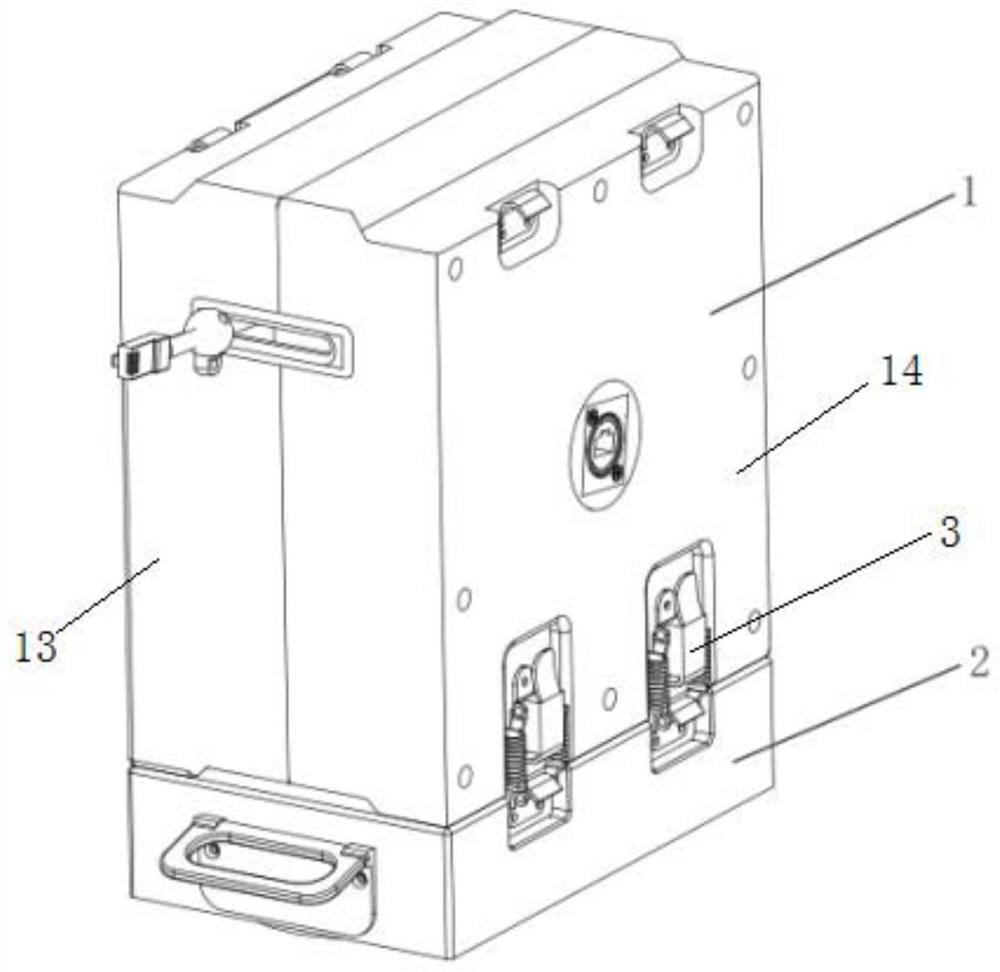 A network cable storage device and its working method