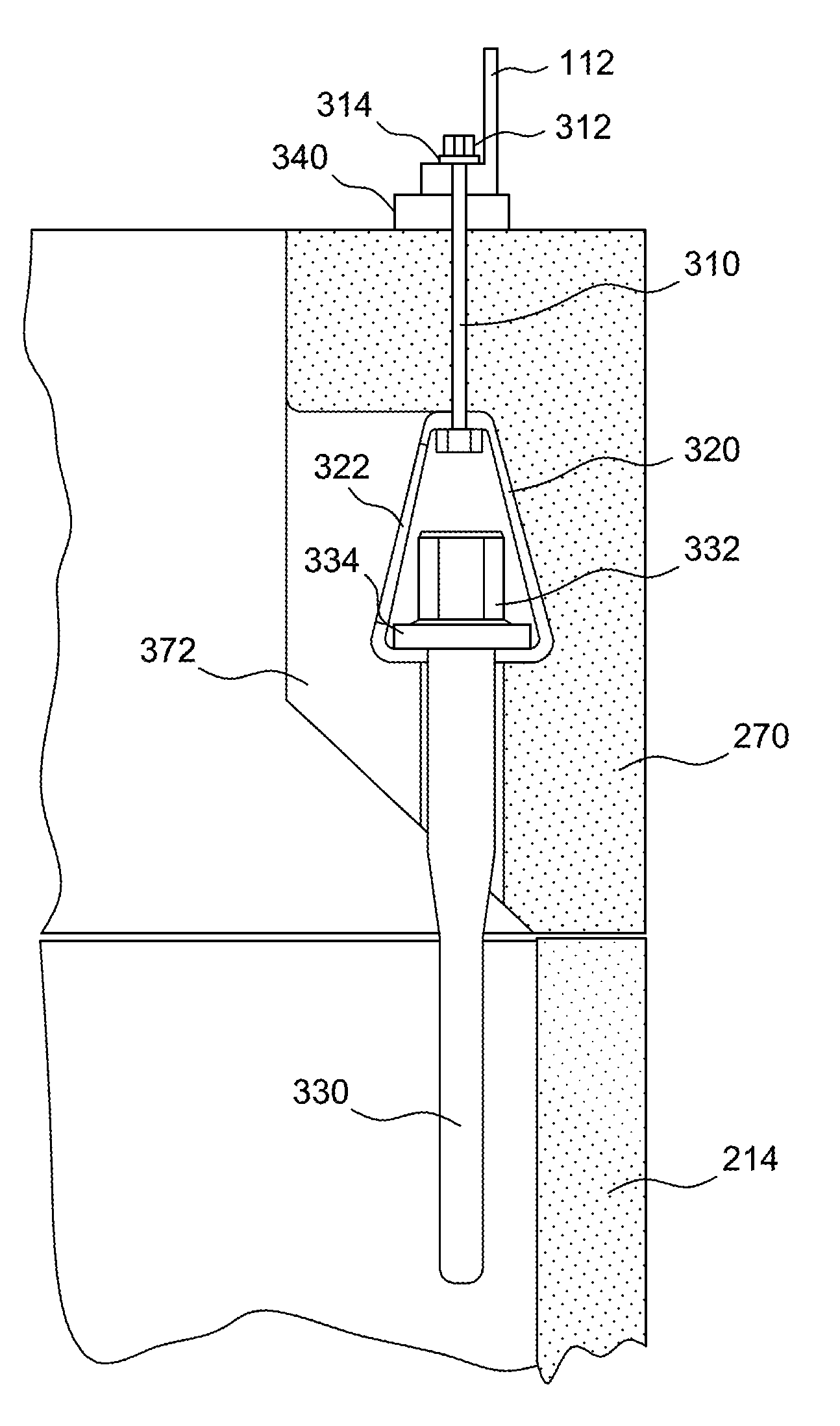 Tower with adapter section