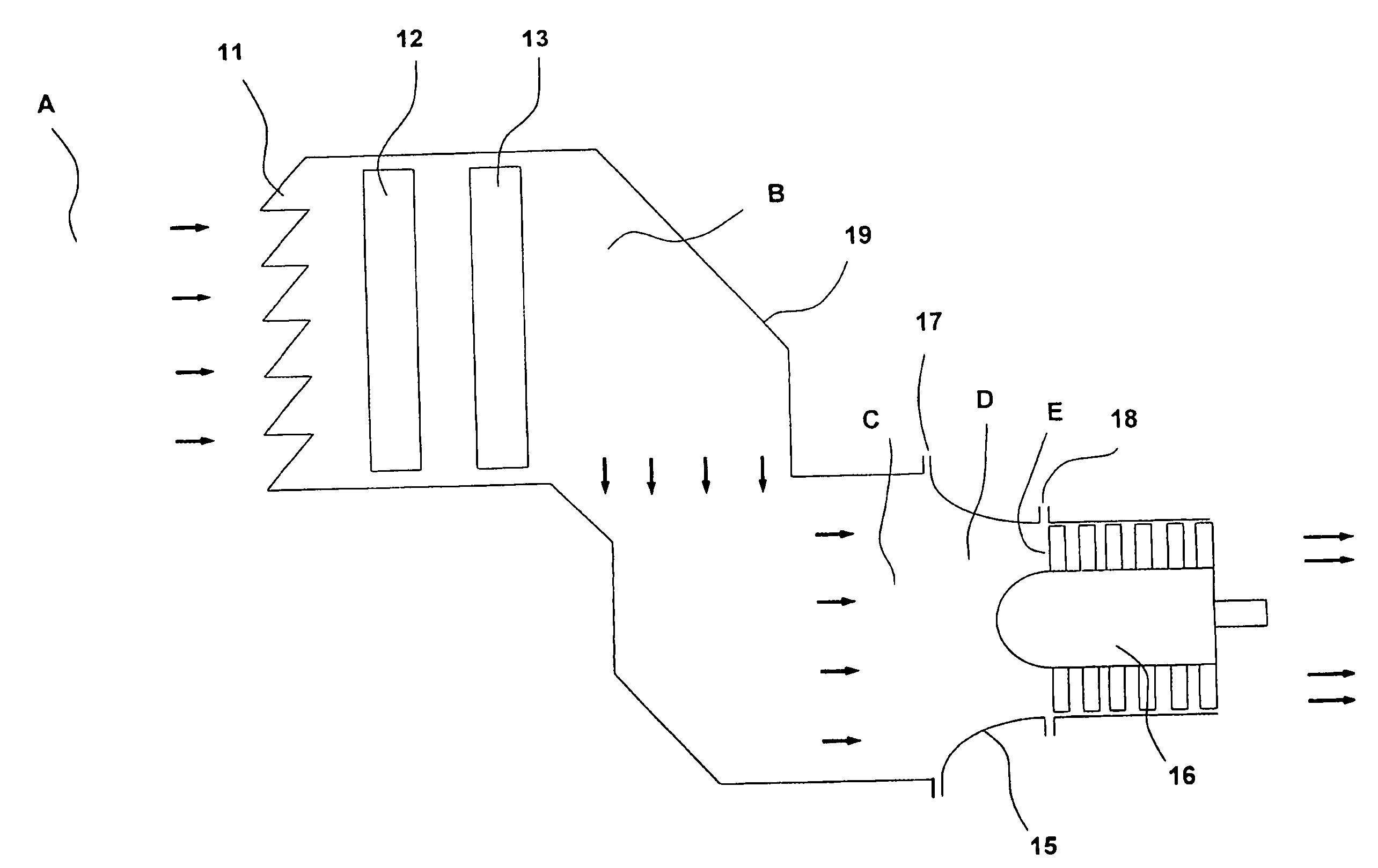 Method for cleaning a stationary gas turbine unit during operation