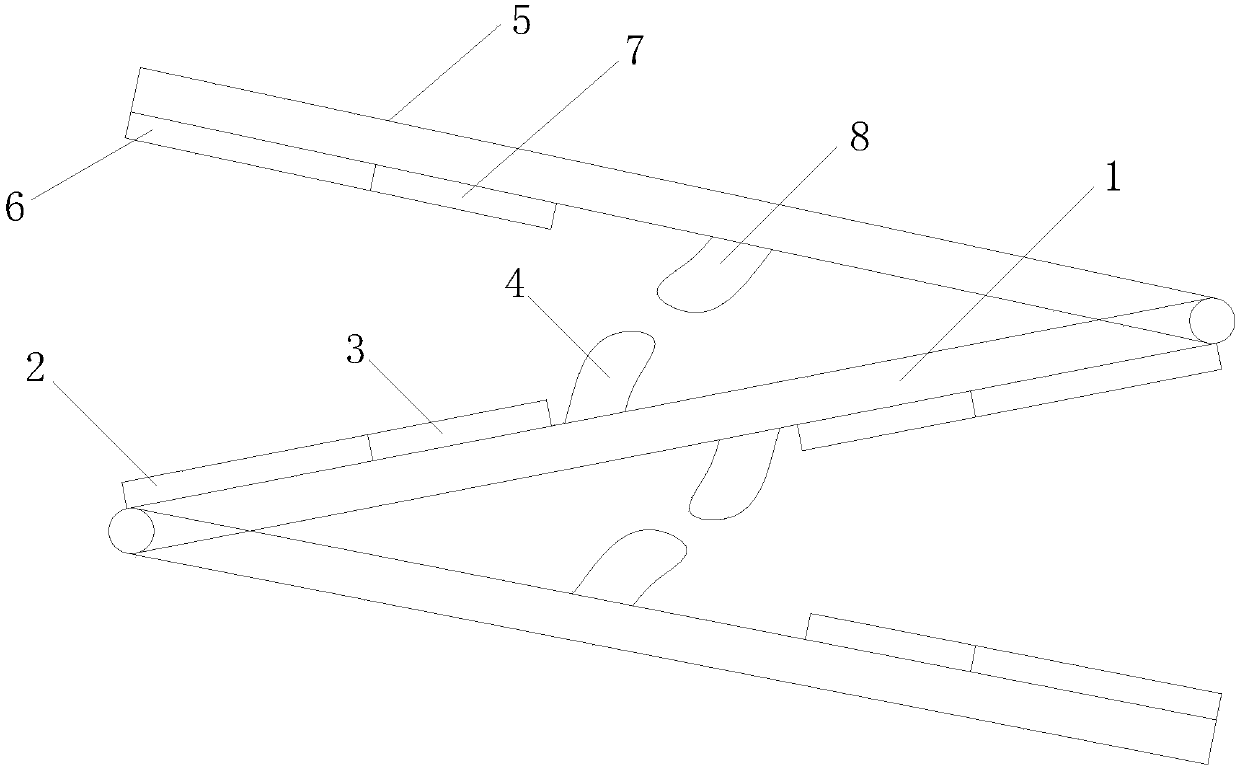 PVC plastic cloth connector