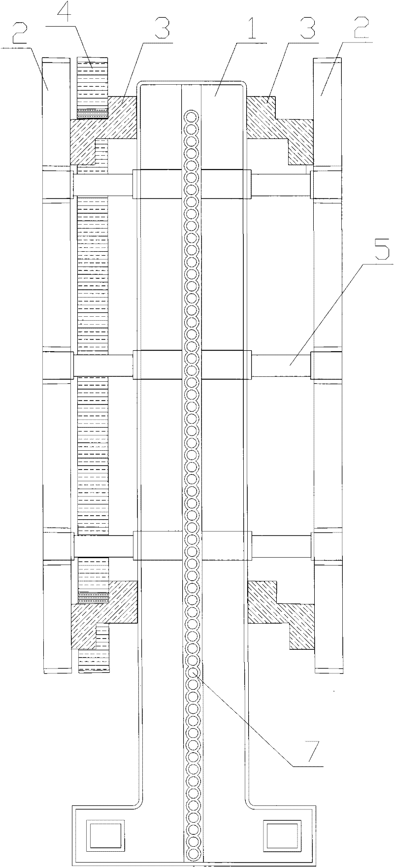 DG-type battery plate-to-charging slot rack