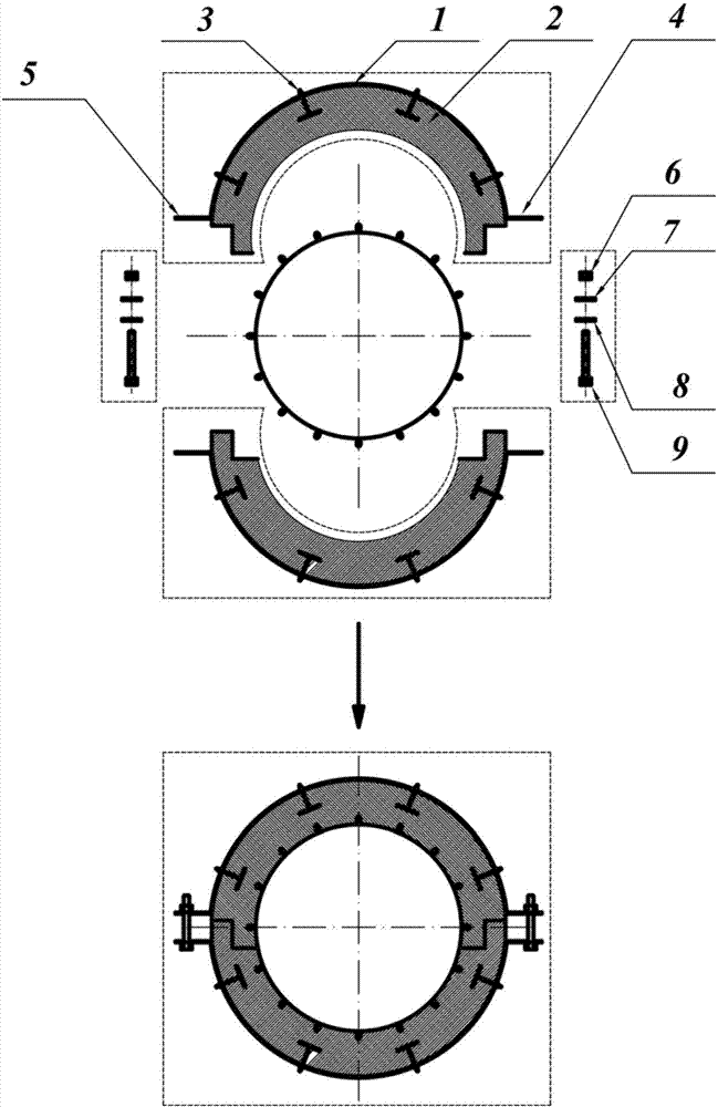 Modularized thermal insulation device