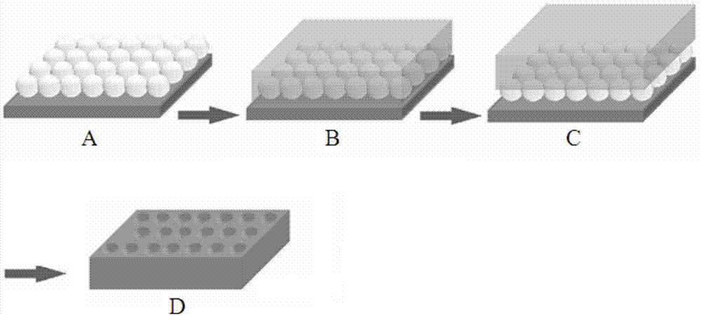Preparation method of flexible surface enhanced Raman substrate