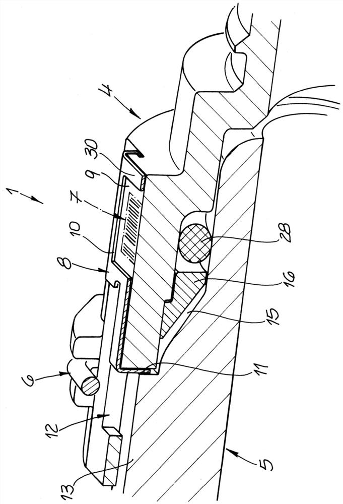 Connector for connecting two fluid-conducting elements