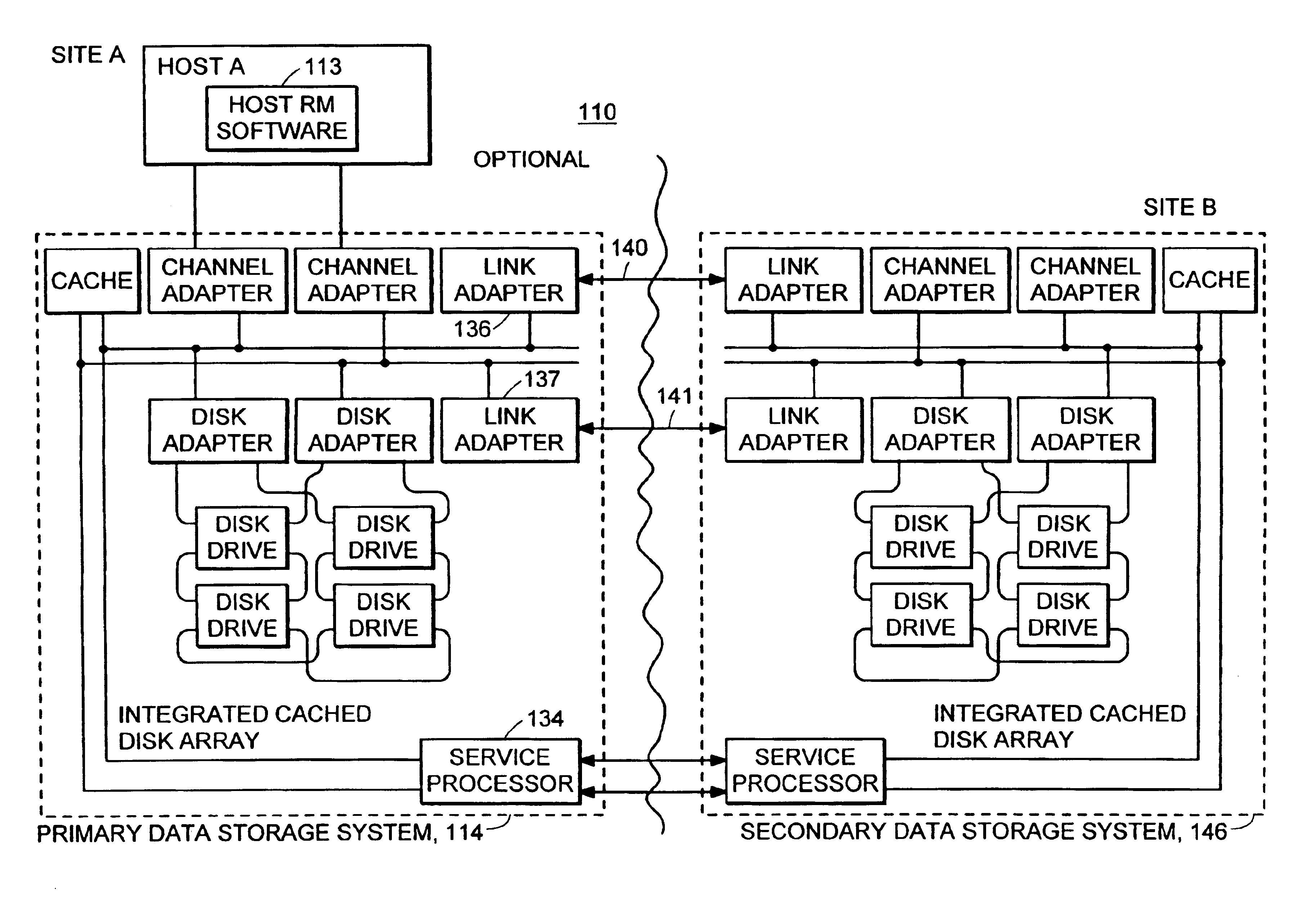 System maps SCSI device with virtual logical unit number and multicast address for efficient data replication over TCP/IP network