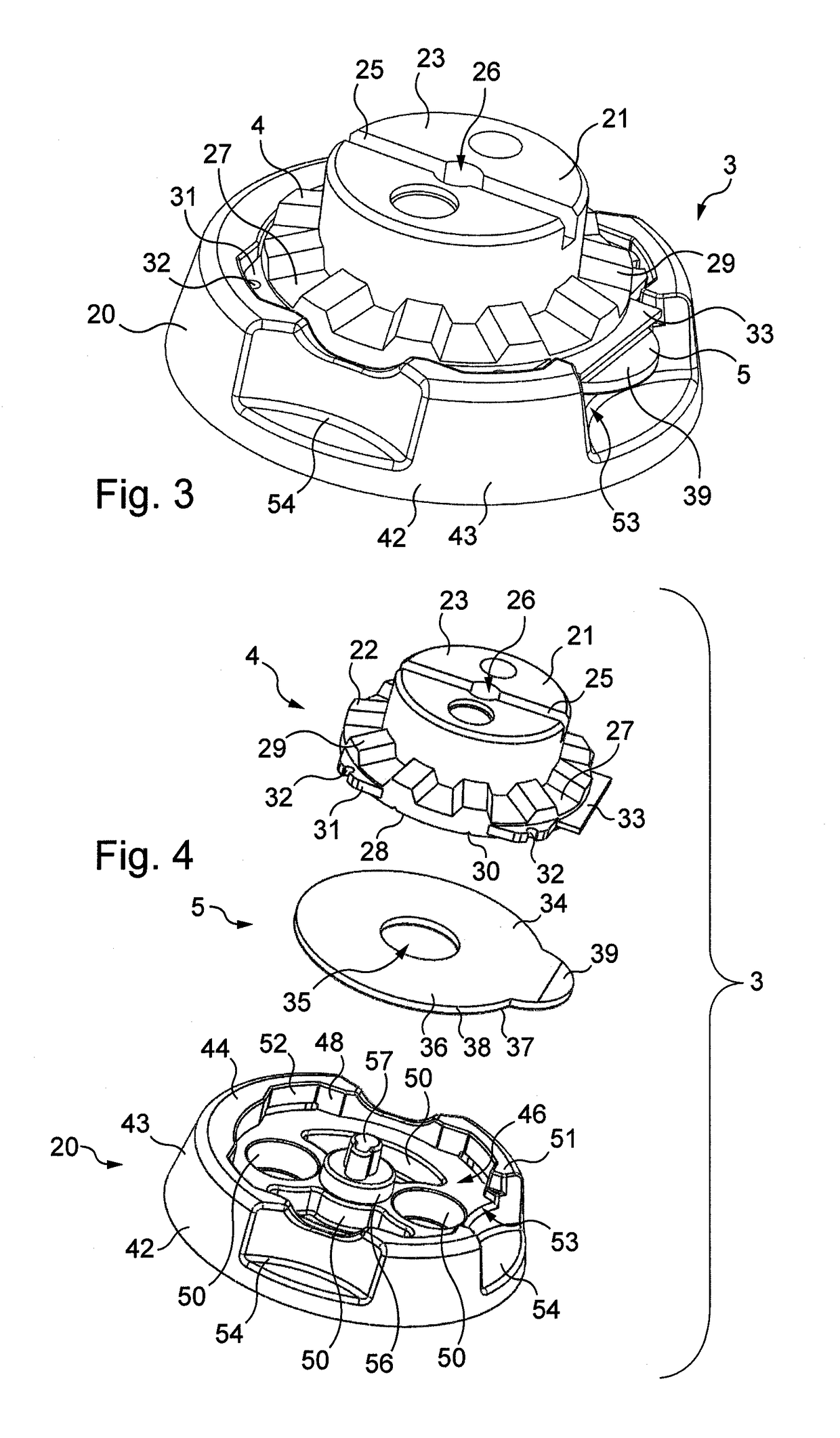 System comprising a positioning and centering pin for an ophthalmic lens, an attachment member and a tool for positioning said attachment member on said positioning and centering pin