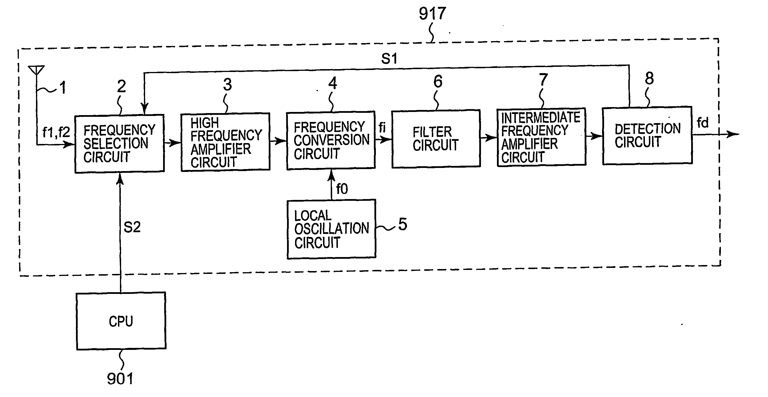 Radio wave reception device and radio wave clock