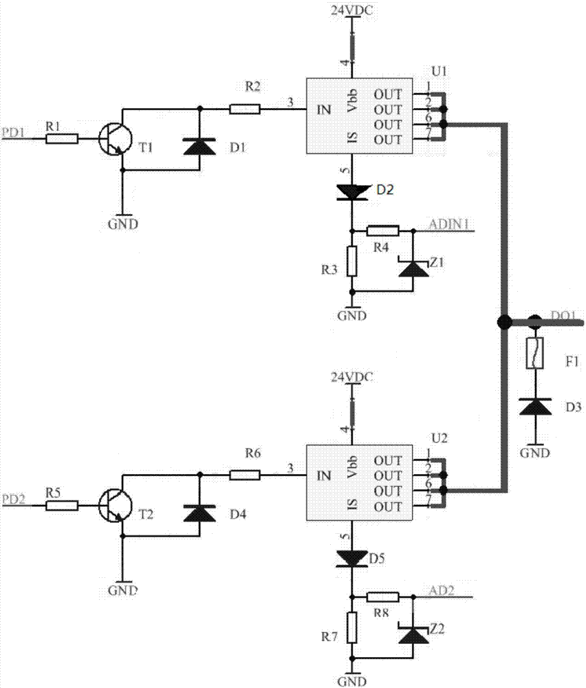Intelligent power control system and power control circuit