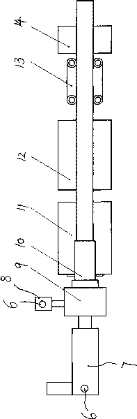 Mine wear-resistant composite metal plastic pipe, special preparation equipment thereof and preparation method thereof