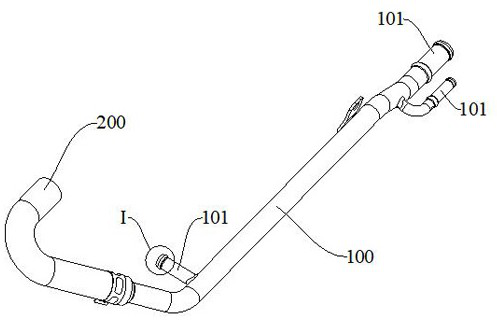 Sealing detection tool for pipeline with hose