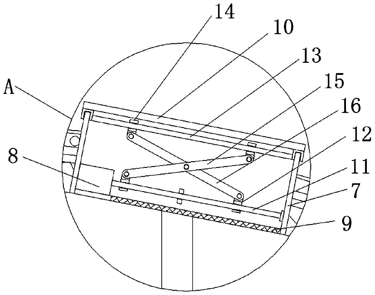 A large-span multifunctional plastic greenhouse