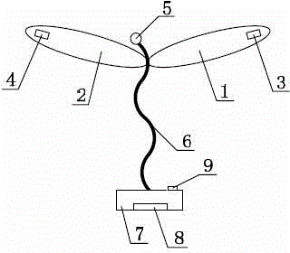 Novel blade lamp