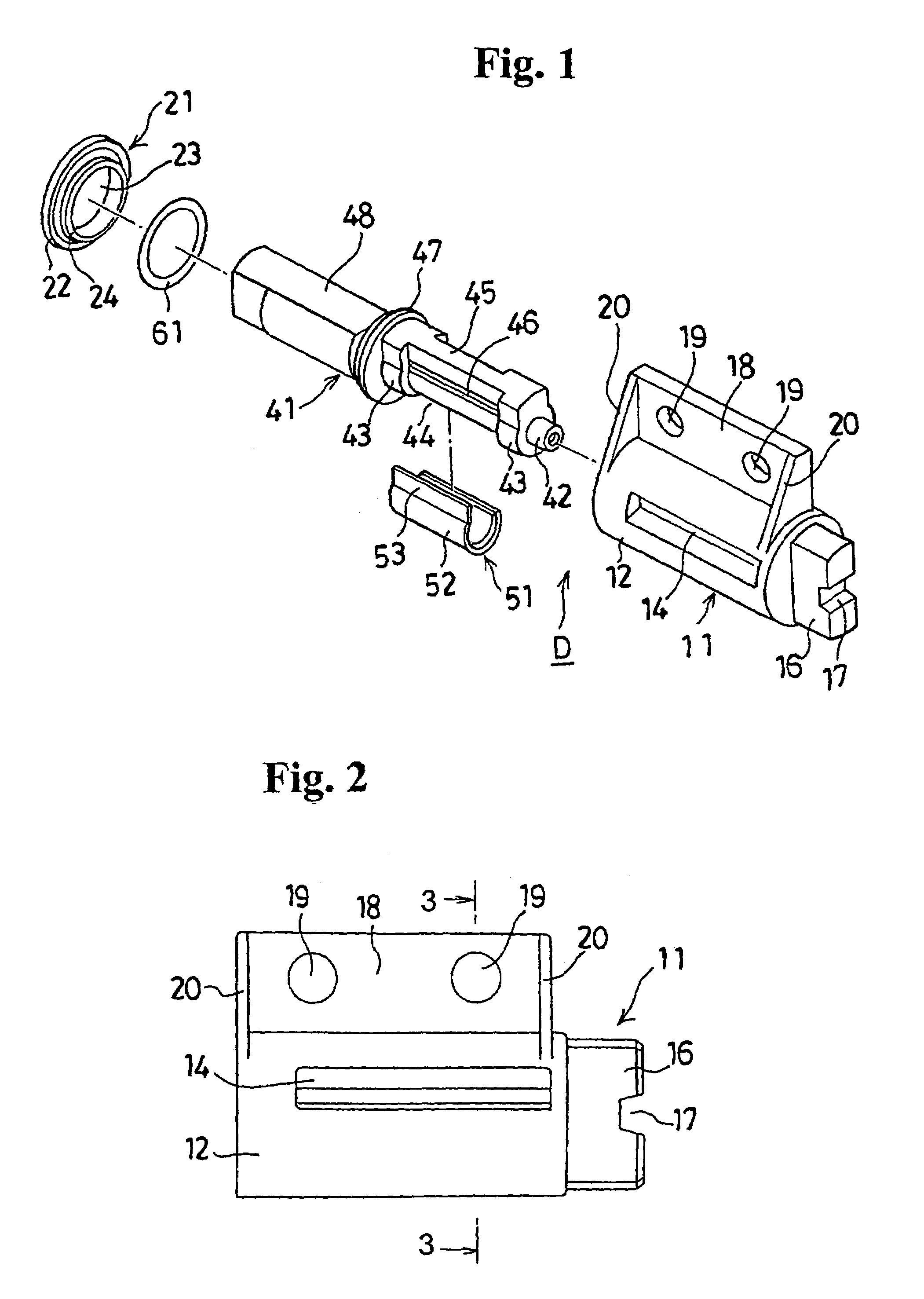 One-way damper and electronic devices using the one-way damper