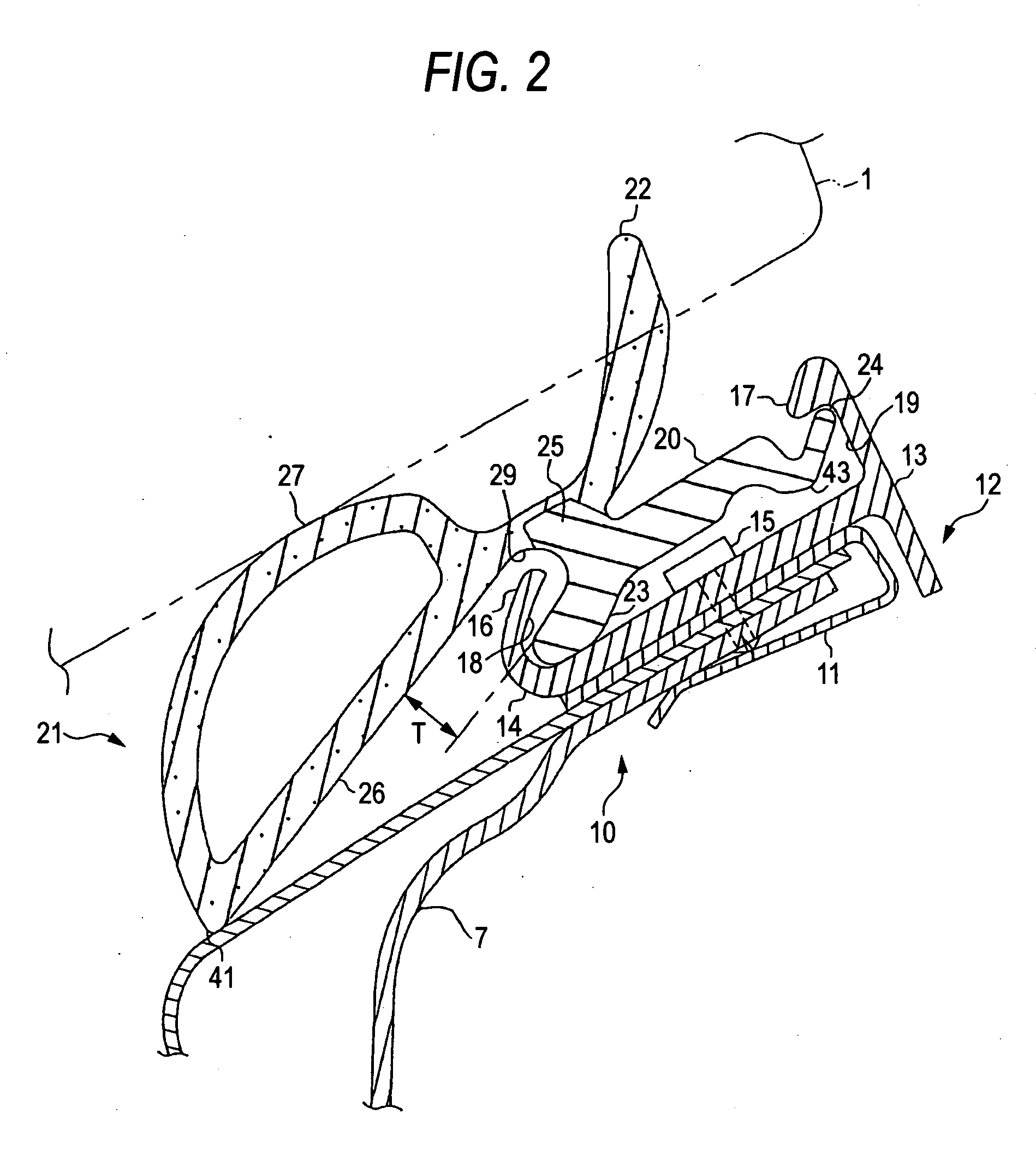 Weather strip and mounting structure thereof