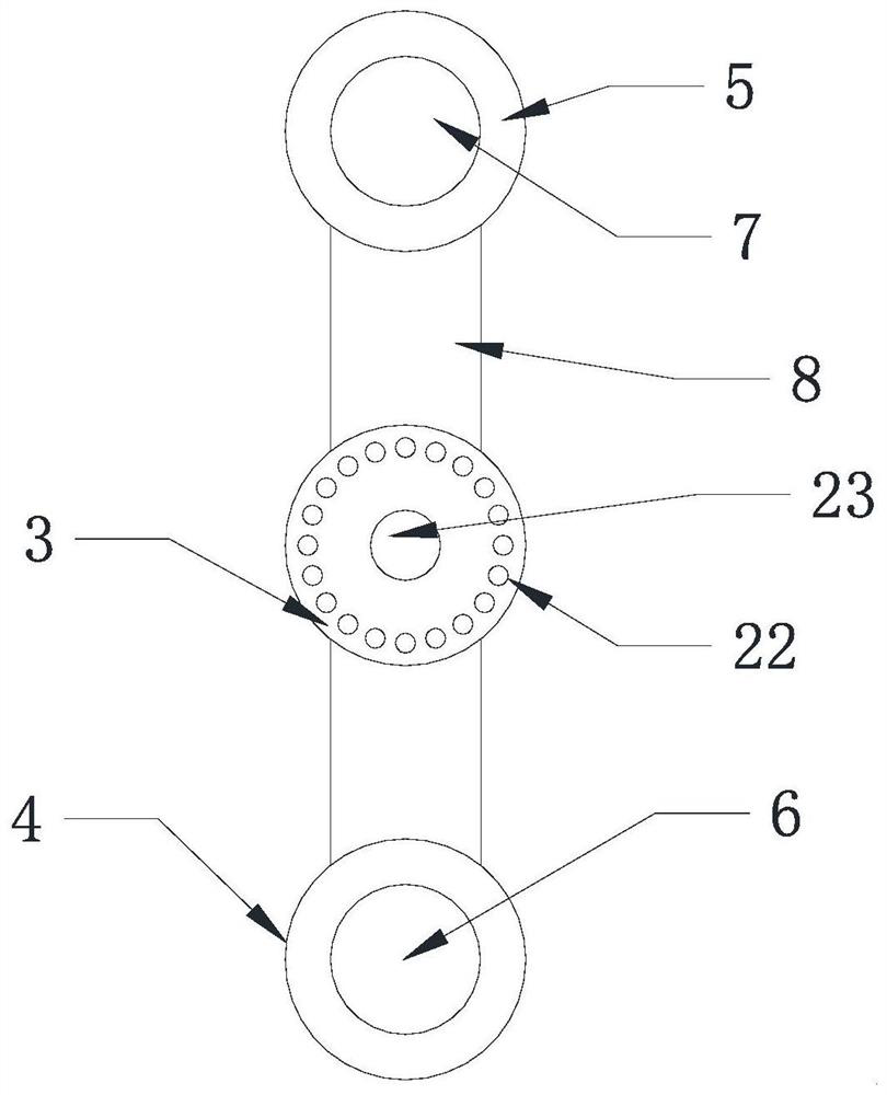 Reverse arch type waist and abdomen strength training device