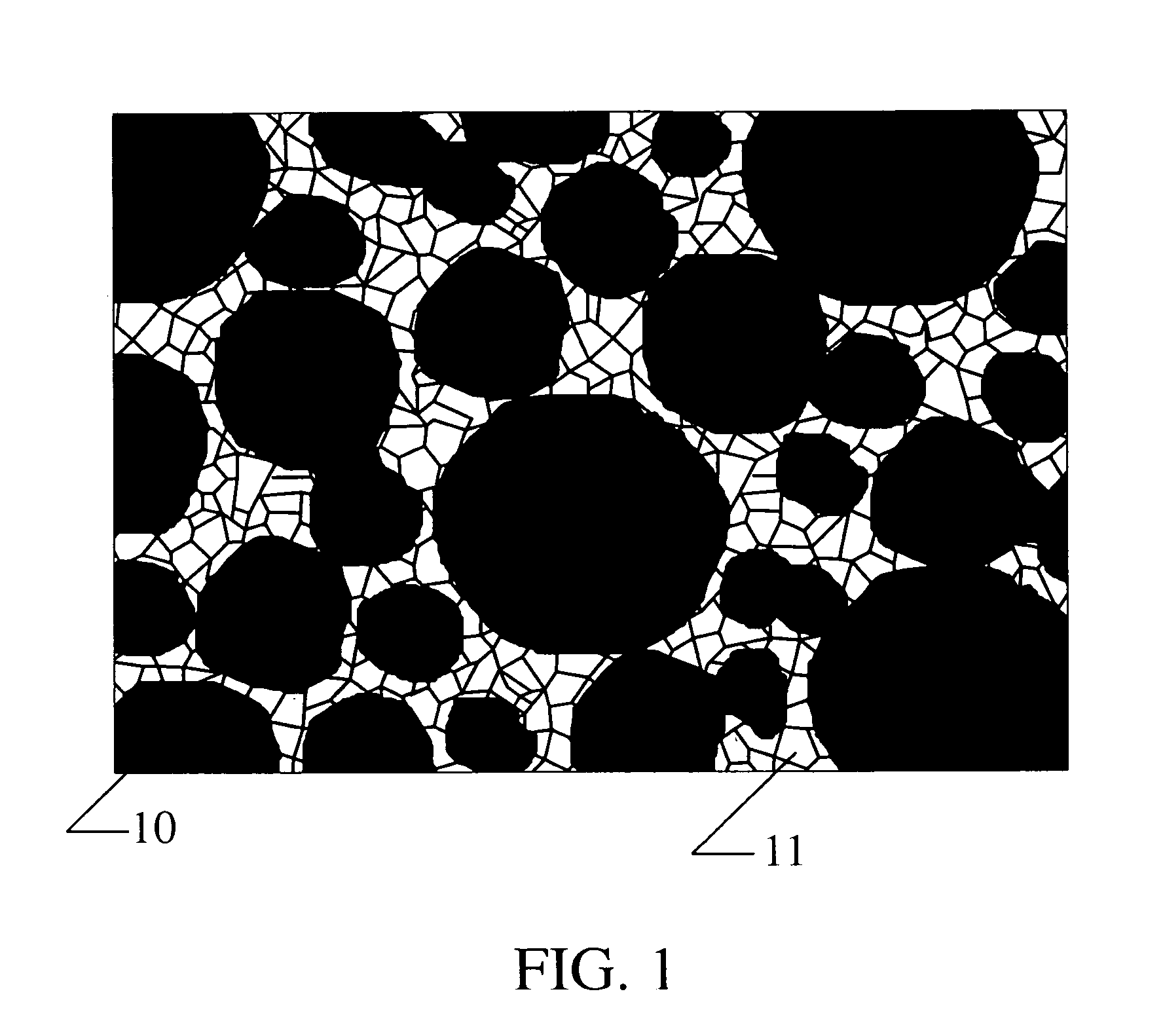 Porous metal articles having a predetermined pore character